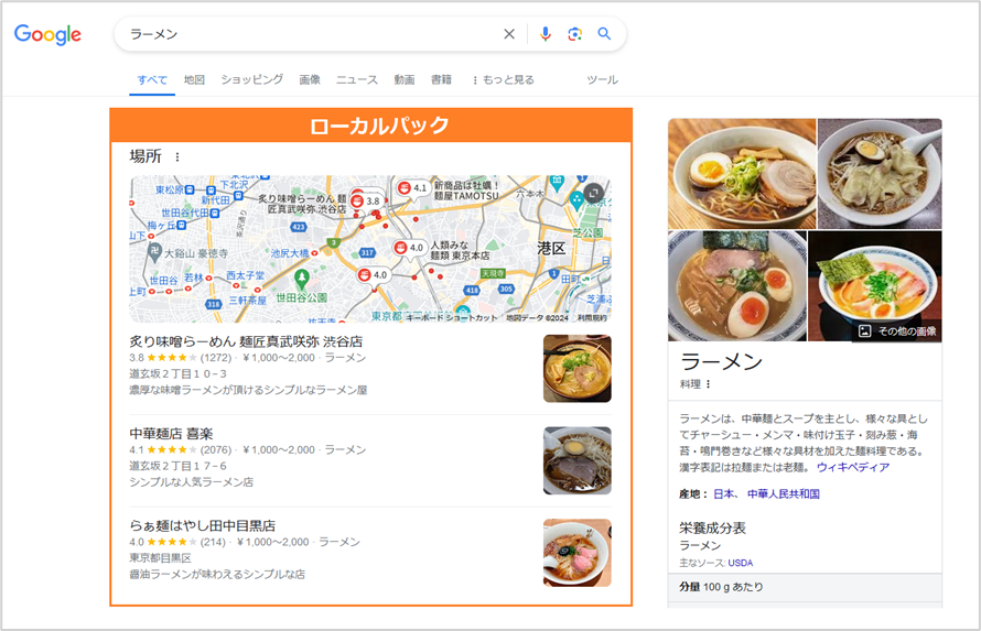 ローカルパック