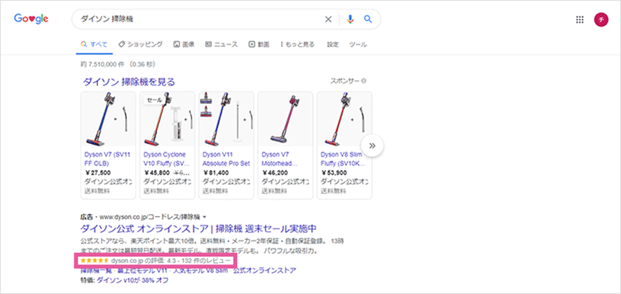 リッチスニペット評価