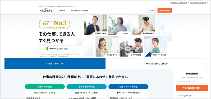 クラウドワークス